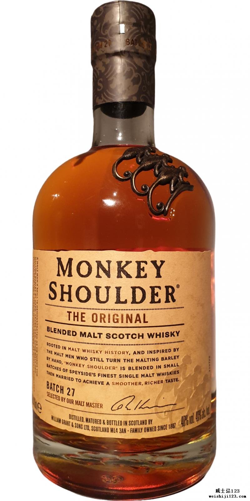 Monkey Shoulder Batch 27 - The Original