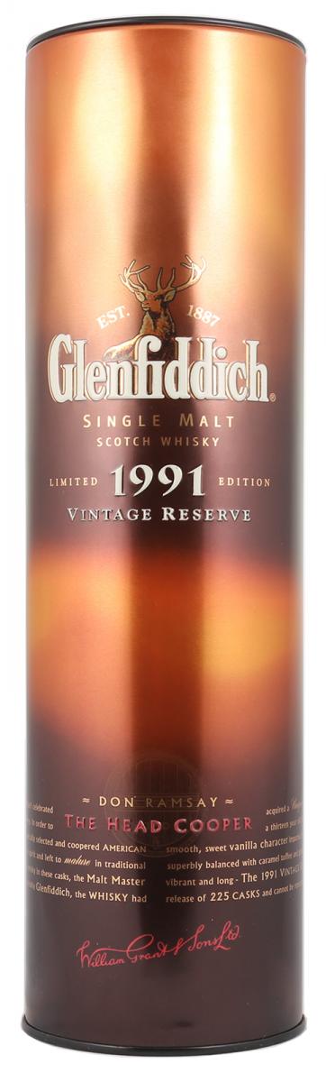 Glenfiddich 1991 Vintage Reserve