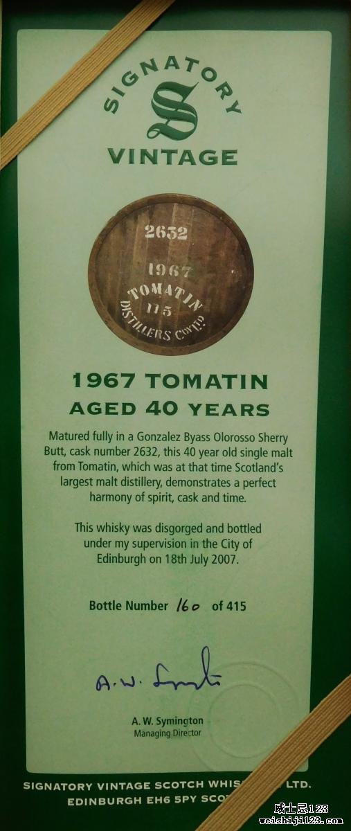 Tomatin 1967 SV