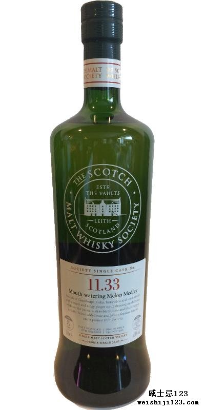 Tomatin 2008 SMWS 11.33