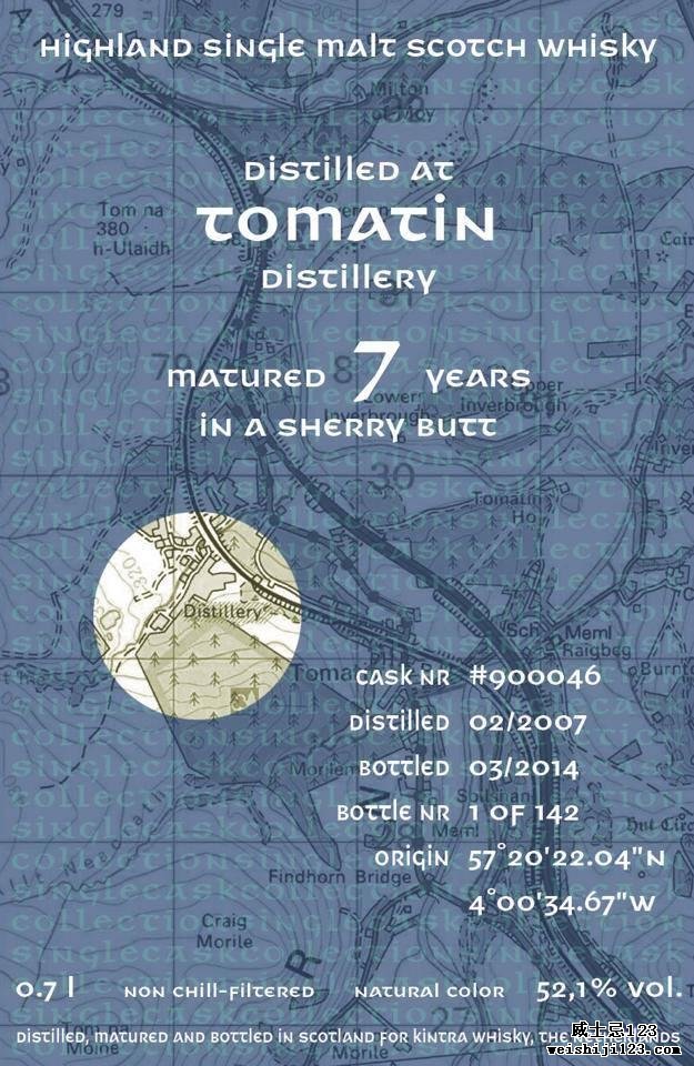 Tomatin 2007 KiW