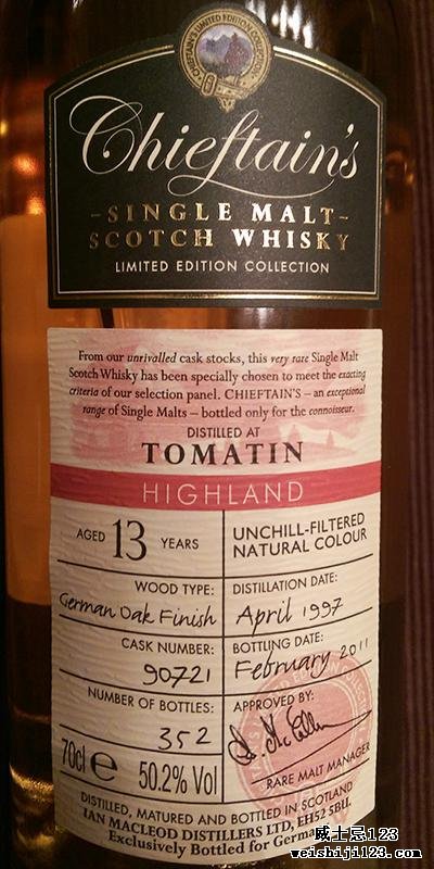 Tomatin 1997 IM