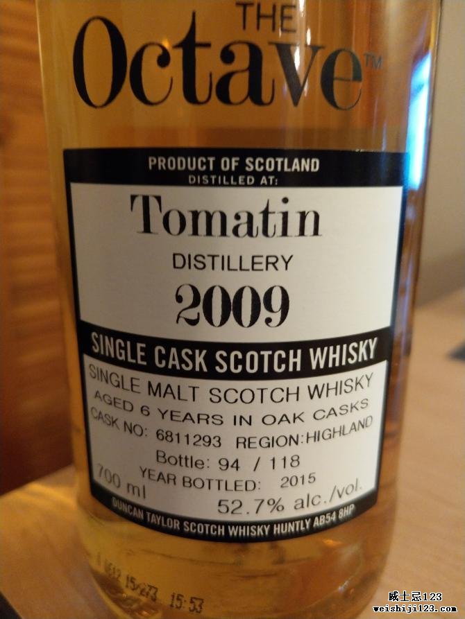 Tomatin 2009 DT