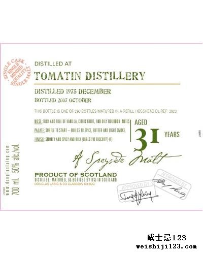 Tomatin 1975 DL