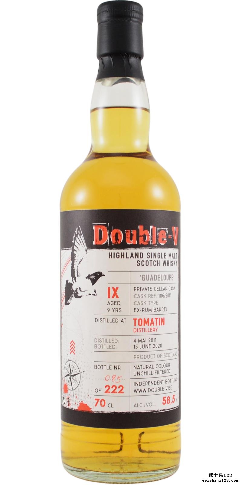 Tomatin 2011 DoV