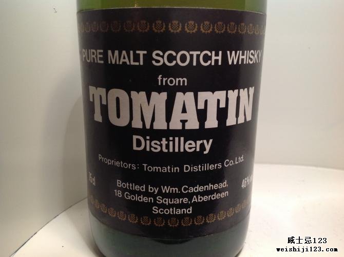 Tomatin 1962 CA