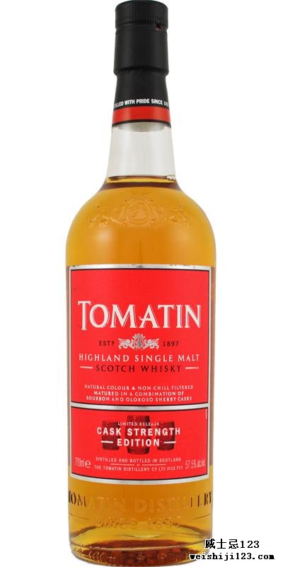 Tomatin Cask Strength Edition