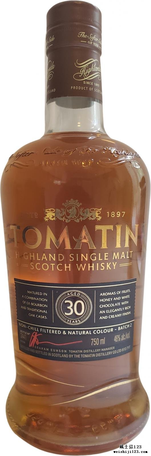 Tomatin 30-year-old