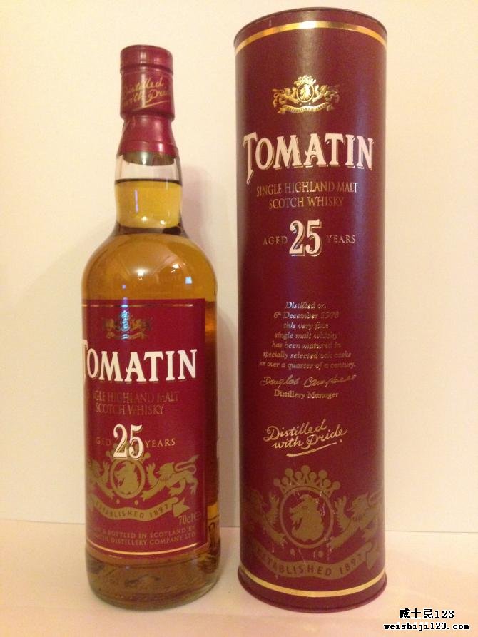 Tomatin 25-year-old