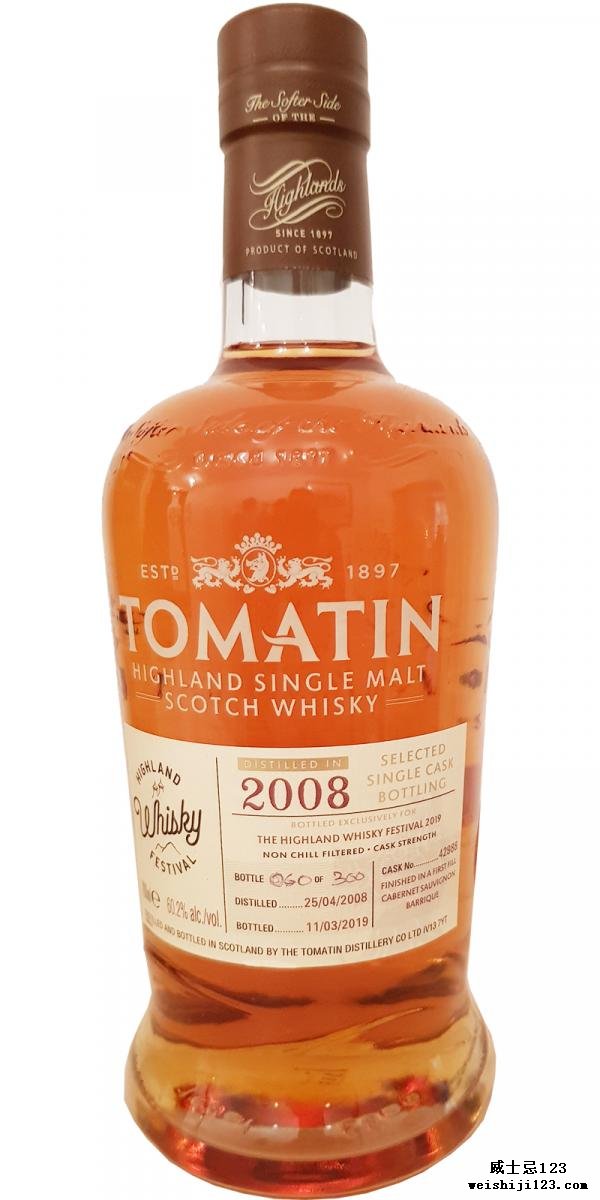 Tomatin 2008