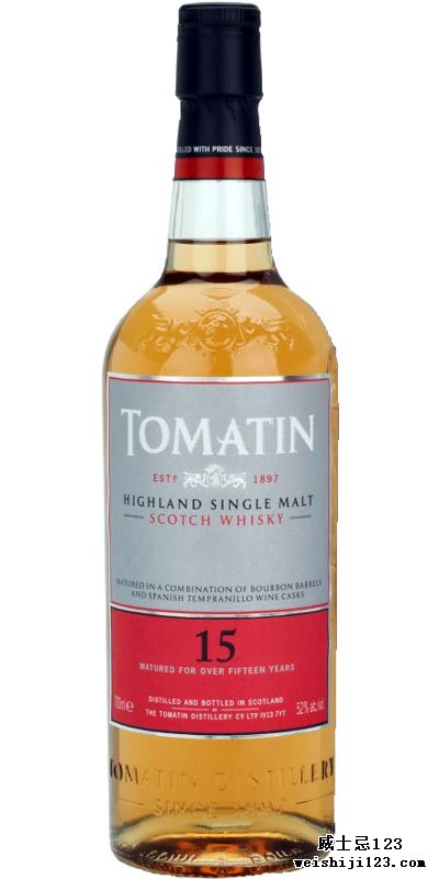 Tomatin 15-year-old