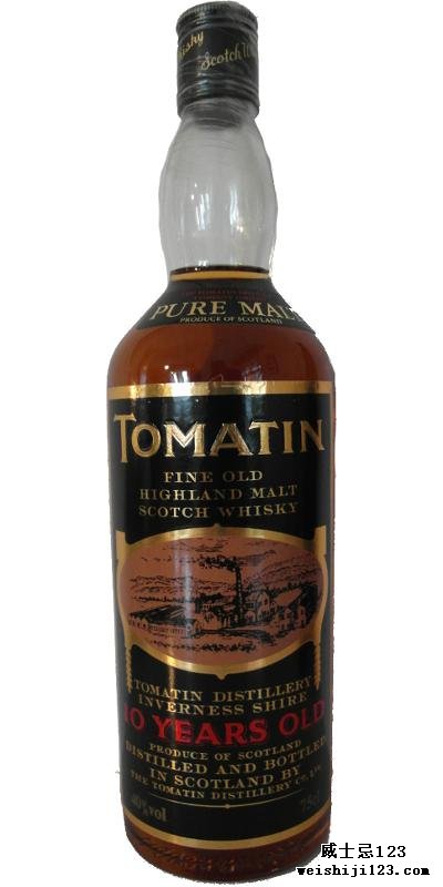 Tomatin 10-year-old Pure Malt