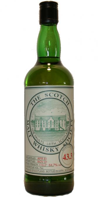 Port Ellen 1981 SMWS 43.3