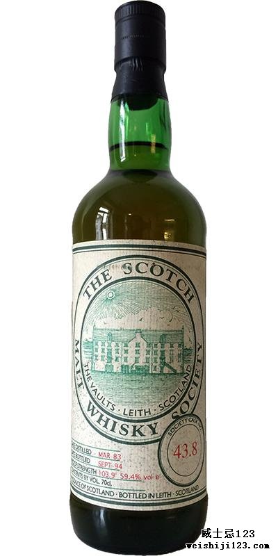 Port Ellen 1983 SMWS 43.8