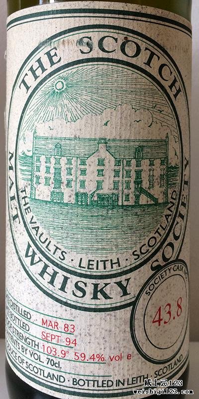 Port Ellen 1983 SMWS 43.8