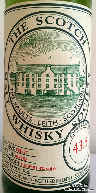 Port Ellen 1977 SMWS 43.5