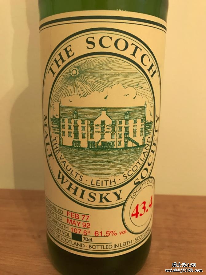 Port Ellen 1977 SMWS 43.4