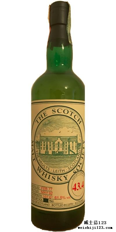 Port Ellen 1977 SMWS 43.4