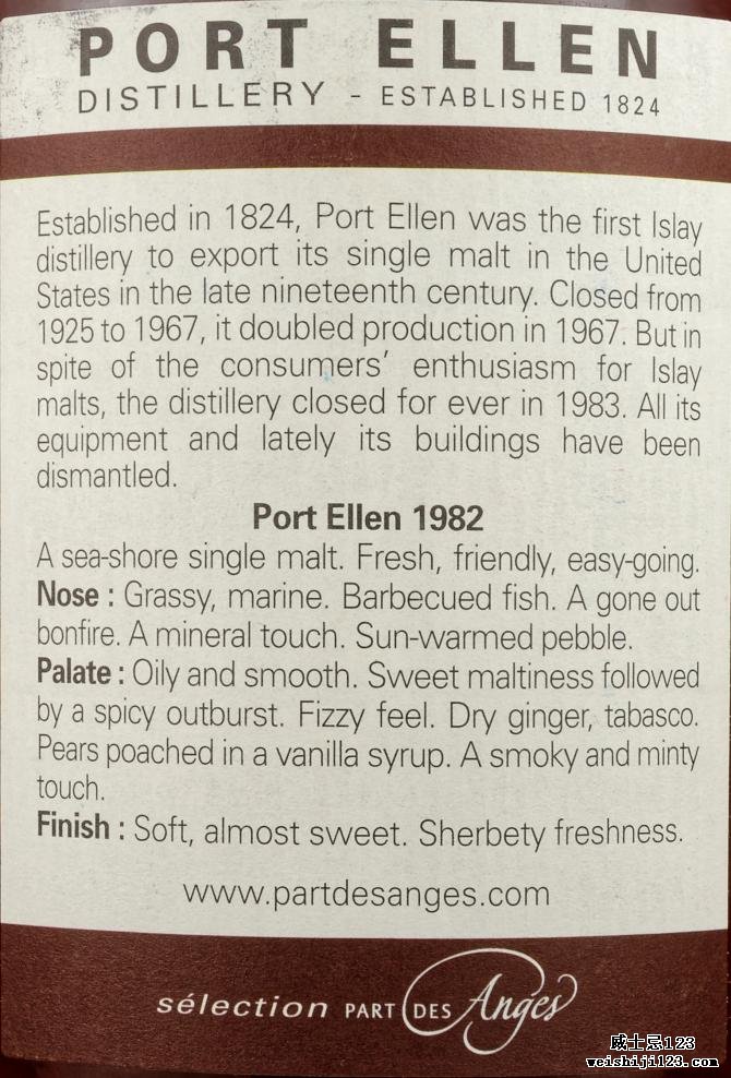 Port Ellen 1982 PDA