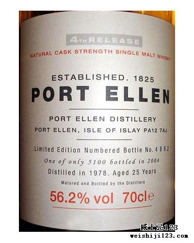 Port Ellen  4th Release