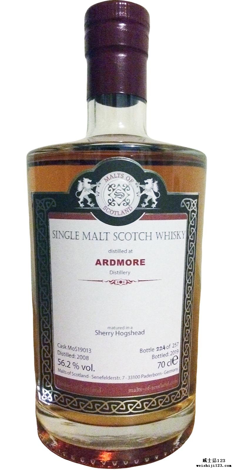 Ardmore 2008 MoS