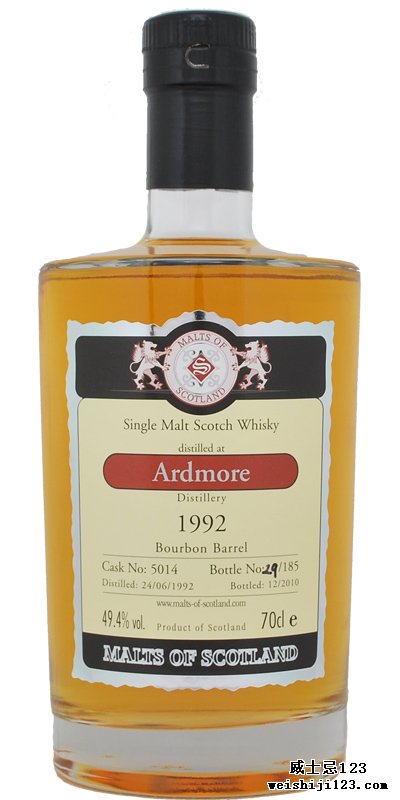 Ardmore 1992 MoS