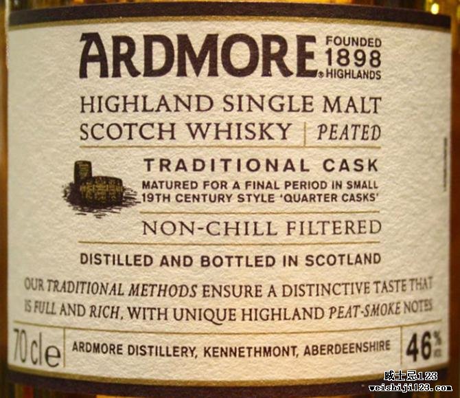 Ardmore Traditional Cask