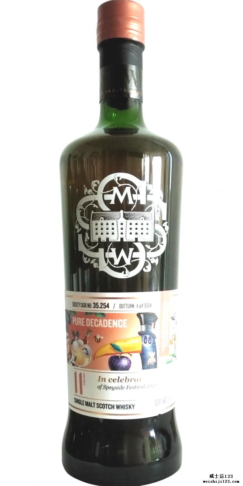 Glen Moray 2008 SMWS 35.254