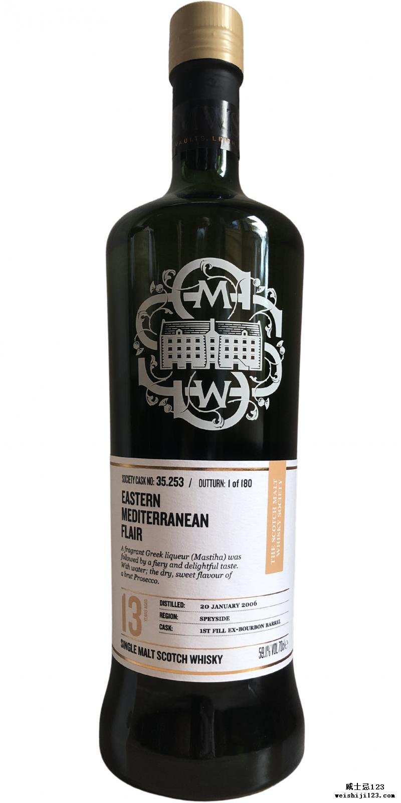 Glen Moray 2006 SMWS 35.253