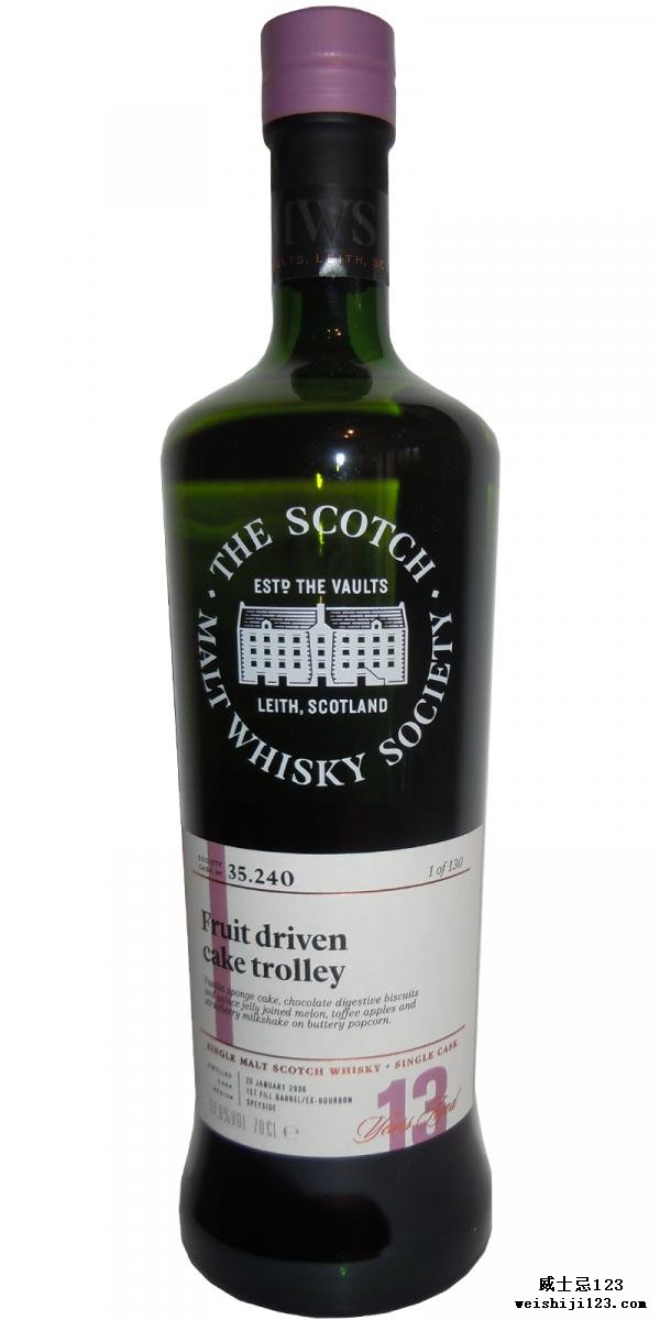 Glen Moray 2006 SMWS 35.240