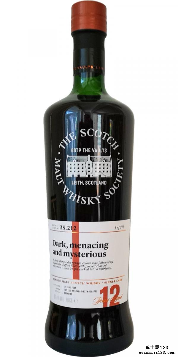 Glen Moray 2005 SMWS 35.212