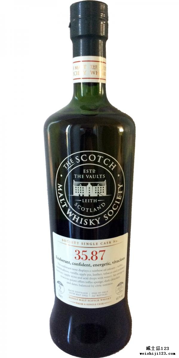 Glen Moray 2003 SMWS 35.87