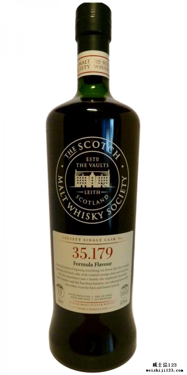 Glen Moray 2003 SMWS 35.179