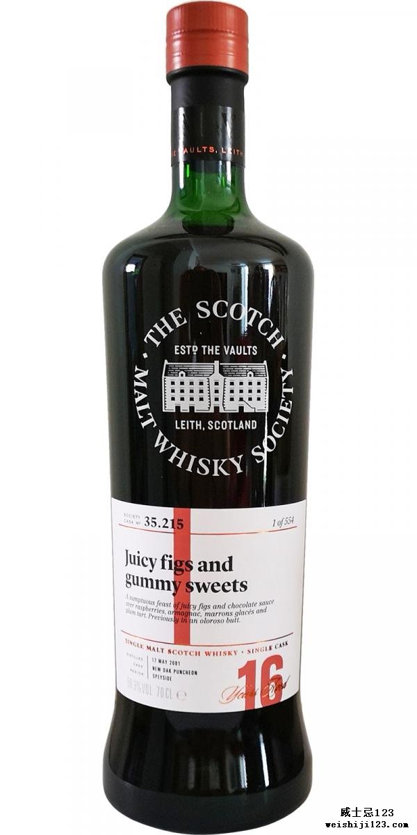 Glen Moray 2001 SMWS 35.215