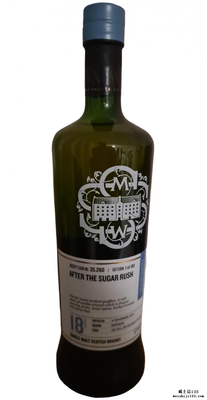 Glen Moray 2001 SMWS 35.260