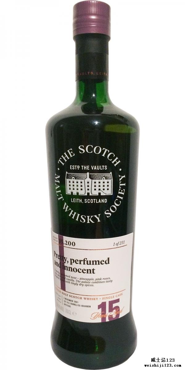 Glen Moray 2001 SMWS 35.200