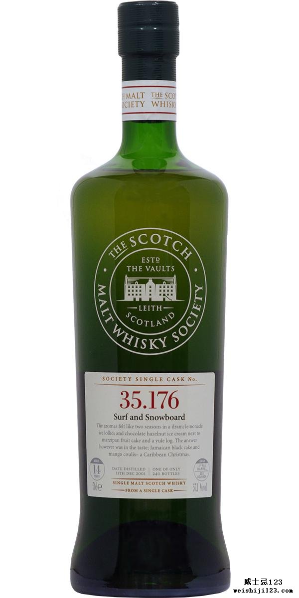 Glen Moray 2001 SMWS 35.176