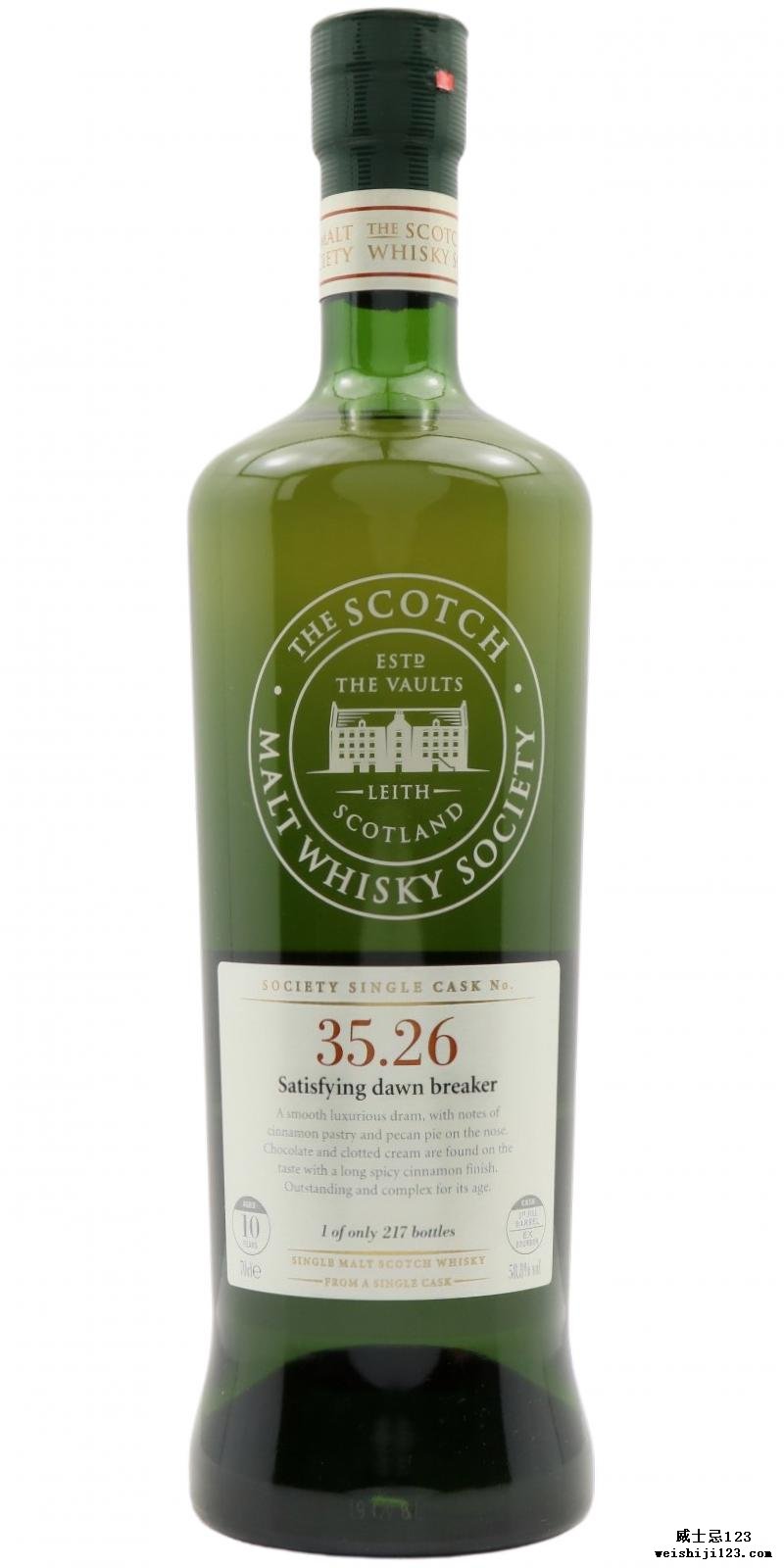 Glen Moray 1998 SMWS 35.26