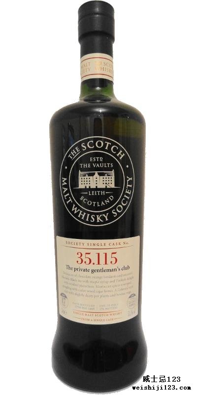 Glen Moray 1996 SMWS 35.115