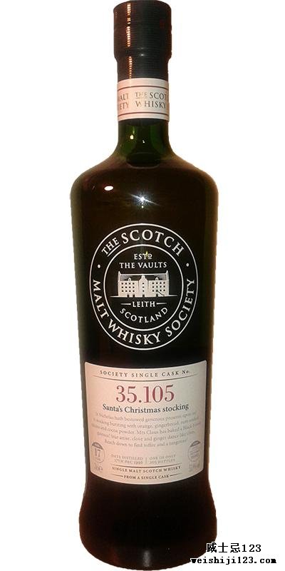 Glen Moray 1996 SMWS 35.105