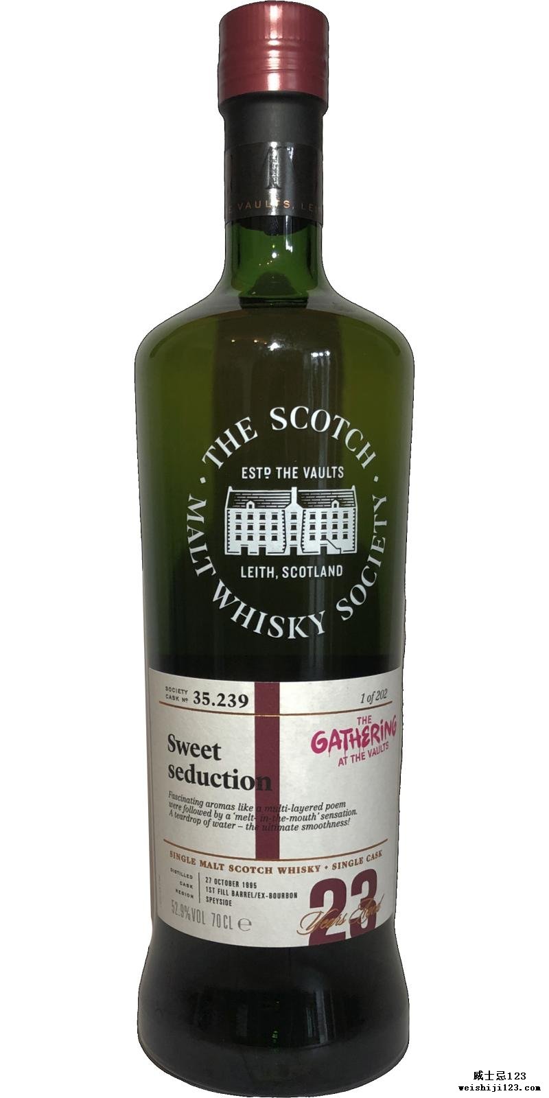 Glen Moray 1995 SMWS 35.239