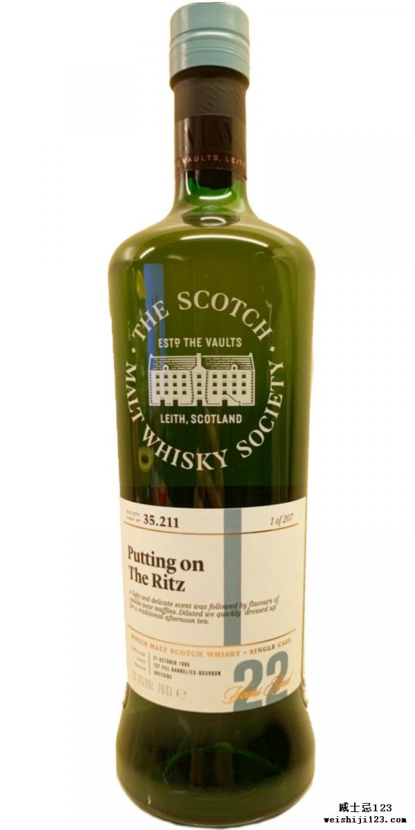 Glen Moray 1995 SMWS 35.211