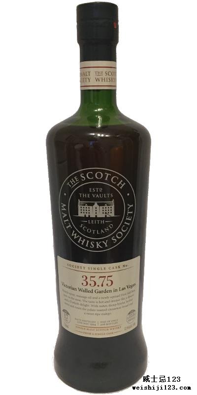 Glen Moray 1994 SMWS 35.75