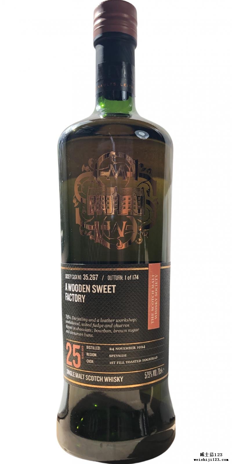 Glen Moray 1994 SMWS 35.267