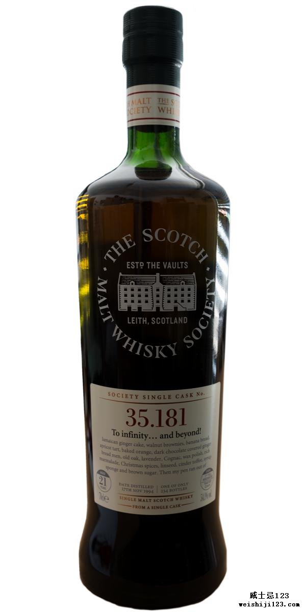 Glen Moray 1994 SMWS 35.181