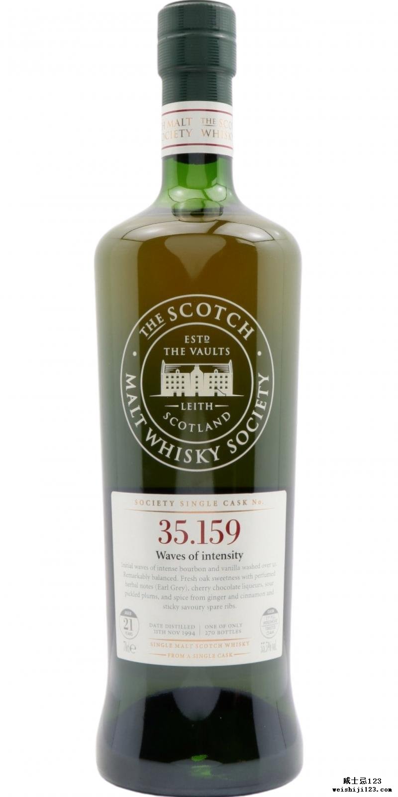 Glen Moray 1994 SMWS 35.159