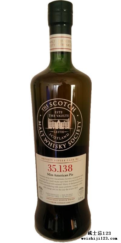 Glen Moray 1994 SMWS 35.138