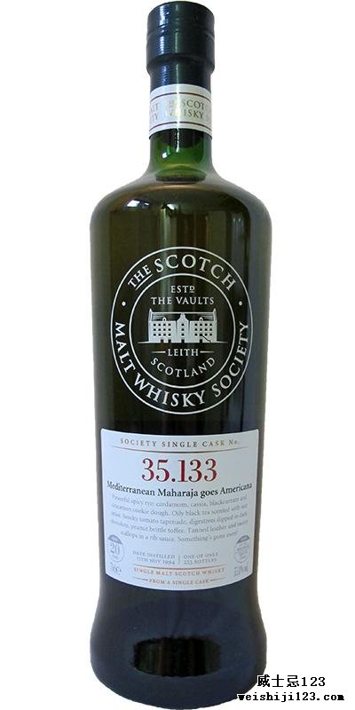 Glen Moray 1994 SMWS 35.133