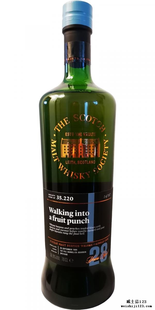 Glen Moray 1989 SMWS 35.220