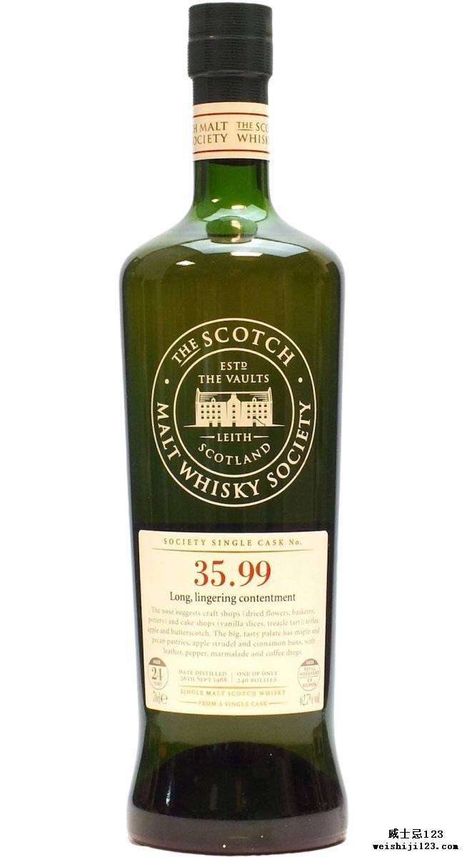 Glen Moray 1988 SMWS 35.99